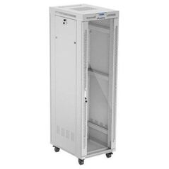 Terminal sieciowy Lanberg Szafa instalacyjna Rack stojąca 19" 42U 600x800 szara drzwi szklane LCD Lanberg (flat pack)