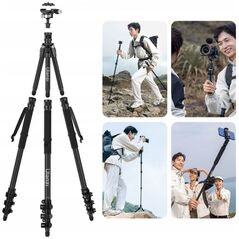 Statyw Ulanzi Profesjonalny Statyw Fotograficzny Foto 5w1 146cm / Ulanzi TT35 / T068