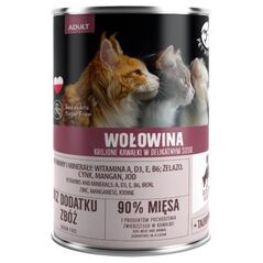 Pet Republic KOT puszka WOŁOWINA sos /6 400g