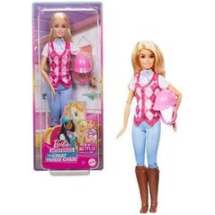 Lalka Barbie Mattel BRB DZOKEJKA MALIBU Z AKCES FILMOWA HXJ38 WB4