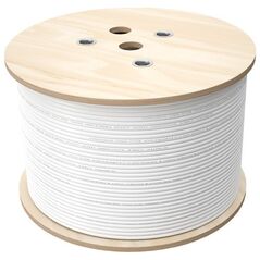 Q-Lantec Multi-kabel Q-LANTEC Multimedia 2 x U/UTP kat.5E + 2 x RG6 + 2 x FO G657A1, LSOH, szary 500m