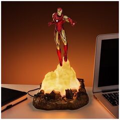 Paladone PALADONE Lampka Marvel Iron-Man Diorama (wysokość: 31,5 cm)
