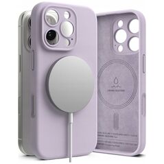 Ringke RINGKE SILICONE MAGNETIC MAGSAFE IPHONE 16 PRO LIGHT PURPLE