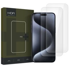 Tempered Glass IPHONE 16 PRO MAX HOFI Glass Pro+ 2-pack Clear 5906302310814