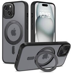 Case for IPHONE 15 Tech-Protect MagRing MagSafe Matte black 5906302312535