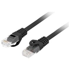 Lanberg PATCHCORD KAT.6 UTP LSZH CU 1.5M CZARNY FLUKE PASSED LANBERG