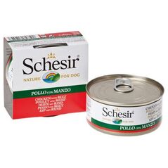 Schesir Schesir Kurczk i wołowina w galaretce - 150g