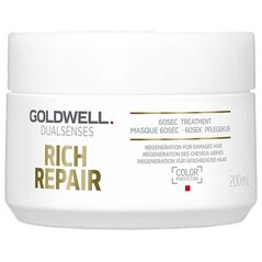 Goldwell  Dualsenses Rich Repair 60-sekundowa kuracja do włosów zniszczonych 200 ml