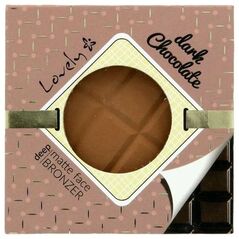 Lovely Dark Chocolate Deep Matte Face Bronzer czekoladowy matowy puder brązujący do twarzy i ciała 9g