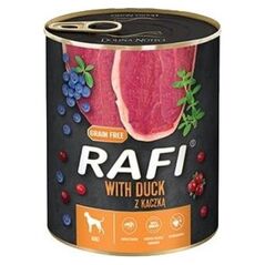 Rafi RAFI PIES pusz.800g KACZKA, BORÓWKA, ŻURAWINA