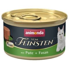 Animonda KOT V.FEINSTEN MOUSSE INDYK, BAŻANT puszka 85g
