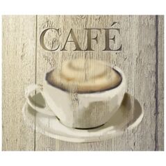 Wenko Szklana płyta ochronna CAFE na ścianę - 50 x 60 cm, WENKO
