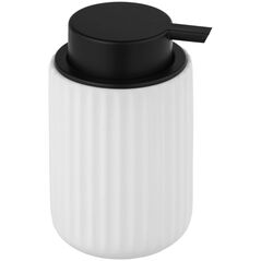 Dozownik do mydła Wenko Dozownik do mydła w płynie BELLUNO, ceramiczny, biały, 300 ml, Wenko