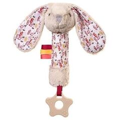 BabyOno BABY ONO 1528 PISZCZEK Z GRYZAKIEM        RABBIT MILLY