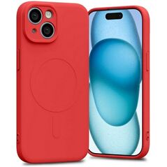 Mercury Mercury MagSafe Semi-Silicone iPhone 15 6,1" czerwony /red
