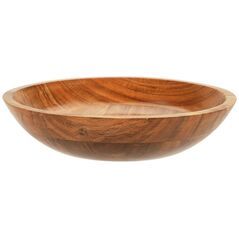 Home Styling Collection Miska z drewna akacji, 28 x 7 cm