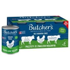 Butcher’s Butcher's Original Tripe megapack mix smaków ze żwaczem pasztet karma dla psa 6 x 400g