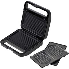Opiekacz Adler Sandwich maker 2 in 1 | AD 3070b | 850 W | Number of plates 2 | Black