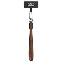 Audi Audi uniwersalna smycz do telefonu 28cm 10mm Leather brązowy/brown AU-HSLSL-GT/D1-BN