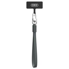 Audi Audi uniwersalna smycz do telefonu 28cm 10mm Leather szary/gray AU-HSLSL-GT/D1-GY