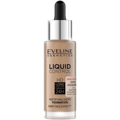 EVELINE_Liquid Control HD podkład do twarzy z dropperem 060 Sunny Beige 32ml