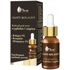 AVA LABORATORIUM_Złoty Kolagen koktajl pod oczy 15ml