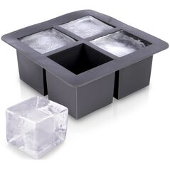 Excellent Houseware Foremka do lodu, duże kostki XL do whisky