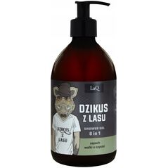 LAQ_Dzikus z Lasu Czarny Mat żel pod prysznic 500ml