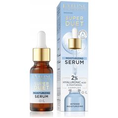 EVELINE_Super Duet serum do twarzy nawilżające Kwas Hialuronowy 18ml