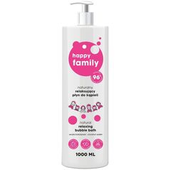 HAPPY FAMILY_Naturalny relaksujący płyn do kąpieli dla całej rodziny 1000ml