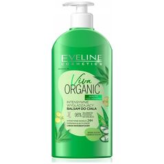 EVELINE_Viva Organic intensywnie wygładzający balsam do ciała Bioaloes &amp| Olej Konopny 350ml