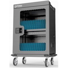 Manhattan MANHATTAN Ladeschrank 32xUSB-C PD-Ports 576W gesamt 18W Port (Speditionsversand)