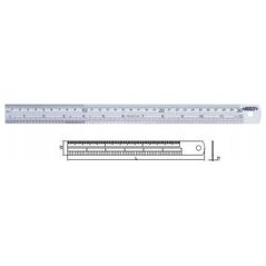 Insize przymiar metalowy MLPD L- 500 mm 20'' (7110-500)