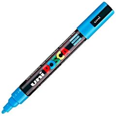 Uni-Ball Μαρκαδοροι Posca Pc-5M Medium Light Blue (PC5MMLBL) (UNIPC5MMLBL) έως 12 άτοκες Δόσεις