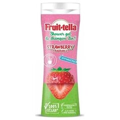 FRUITTELLA_Żel pod prysznic i szampon 2w1 Truskawka 300ml
