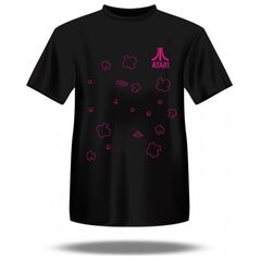 Puma Koszulka męska ATARI z asteroidami / Czarna / XL