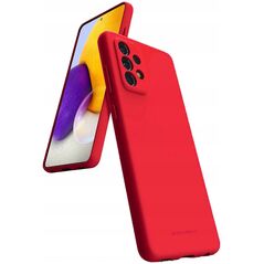 Etui Silicone Case Mercury Goospery do Samsung Galaxy A53 5G czerwone