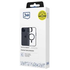 Case IPHONE 16 PLUS 3mk Satin Armor MagCase black 5903108586580