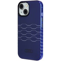 Audi Audi IML MagSafe Case iPhone 15 / 14 / 13 6.1" niebieski/navy blue hardcase AU-IMLMIP15-A6/D3-BE