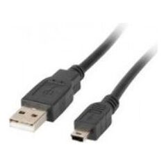 Kabel USB Lanberg USB-A - miniUSB 1.8 m Czarny (CA-USBK-11CC-0018-BK)