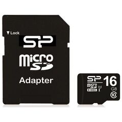 Karta Silicon Power MicroSDHC 16 GB Class 10  (SP016GBSTH010V10SP)