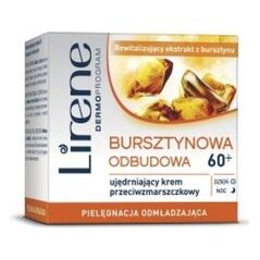 Lirene Krem Ujędrniający Przeciwzmarszczkowy Bursztynowa Odbudowa 60+ 50ml