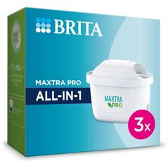 Brita Ανταλλακτικό Φίλτρο Νερού για Κανάτα από Ενεργό Άνθρακα Maxtra+ Pro All-in-1  3τμχ (BRI21631) έως 12 άτοκες Δόσεις