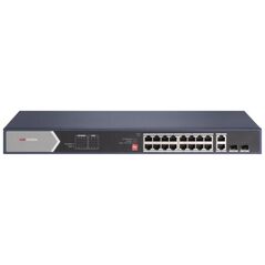 Hikvision 20 Port Unmanaged PoE Switch L2 Series (DS-3E0520HP-E) (HKVDS-3E0520HP-E) έως 12 άτοκες Δόσεις
