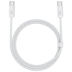 Baseus Dynamic Braided USB 2.0 Cable USB-C male - USB-C male Λευκό 1m  (CALD000202) (BASCALD000202) έως 12 άτοκες Δόσεις