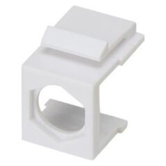 Alantec Adapter mocowania typu keystone pod złącze F, kolor biały ALANTEC - ALANTEC