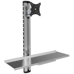 Techly Uchwyt ścienny na monitor 15" - 27" z podstawką na klawiaturę (ICA-PLW-01)