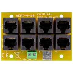 Adapter bluetooth Atte Adapter PoE PASSIVE 4 kanałowy 10/100 ATTE AEPI-4-10-OF