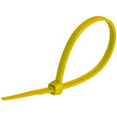Spacetronik opaska kablowa SPACE 100x2,5mm, żółta