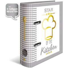 Segregator Herma Herma Rezepte-Ordner Star of the Kitchen DIN A5 15416